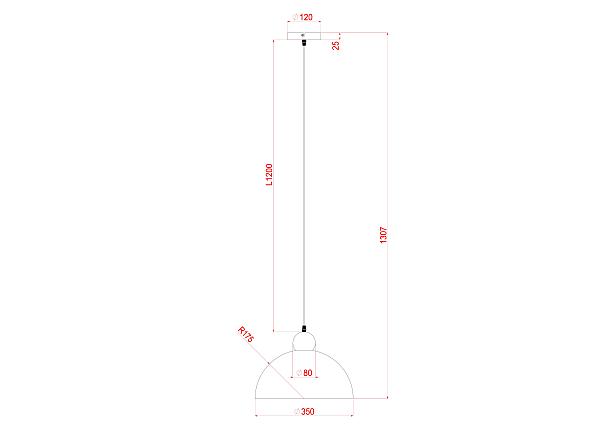 Светильник подвесной Arte Lamp Recinto A7053SP-1BK