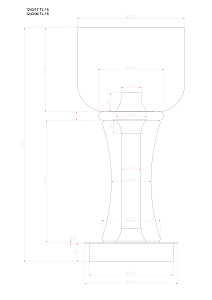 Настольная лампа Divinare Volturn 1243/06 TL-15