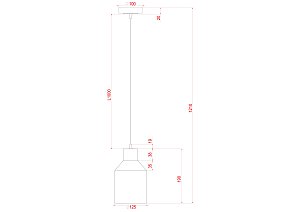 Светильник подвесной Arte Lamp Lark A7073SP-1BK