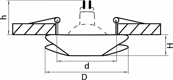 Встраиваемый светильник Lightstar Marella 002731