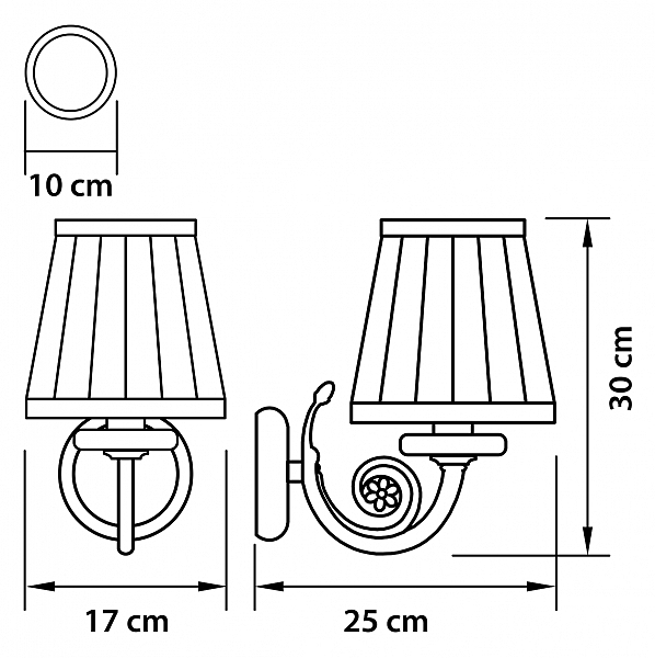 Настенное бра Lightstar Engenuo 779508