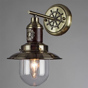 Бра со штурвалом Sailor A4524AP-1AB Arte Lamp