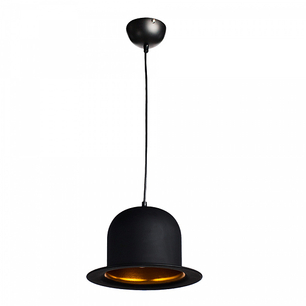 Подвесной светильник в форме цилиндра Cappello A3234SP-1BK Arte Lamp