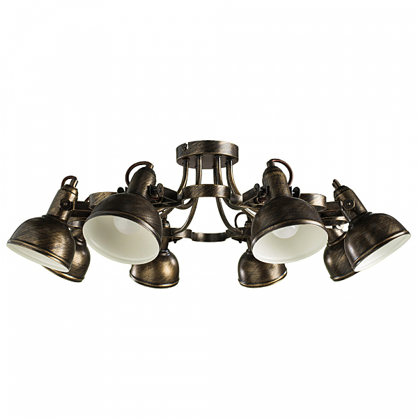 Потолочная люстра Arte Lamp Martin A5216PL-8BR