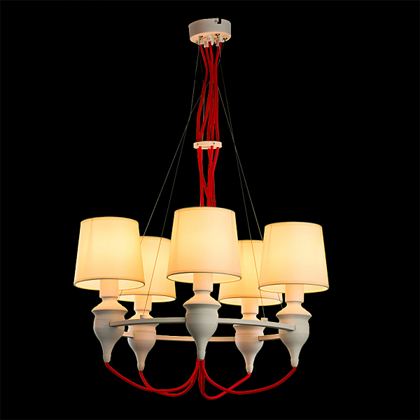 Подвесная люстра Arte Lamp SERGIO A3325LM-5WH