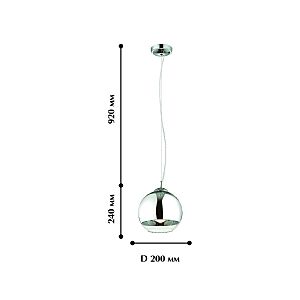 Светильник подвесной Favourite Erbsen 1689-1P