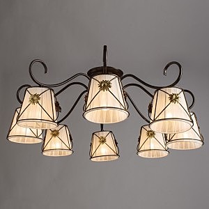 Потолочная люстра Arte Lamp Fortuna A5495PL-8BR