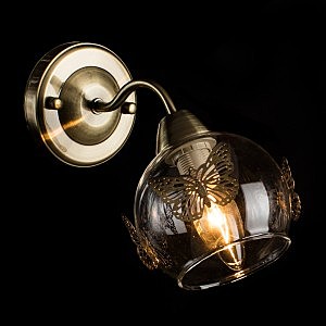 Бра с бабочками Alessandra A5004AP-1AB Arte Lamp