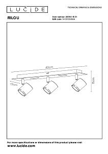 Светильник спот Lucide Rilou 26994/15/31