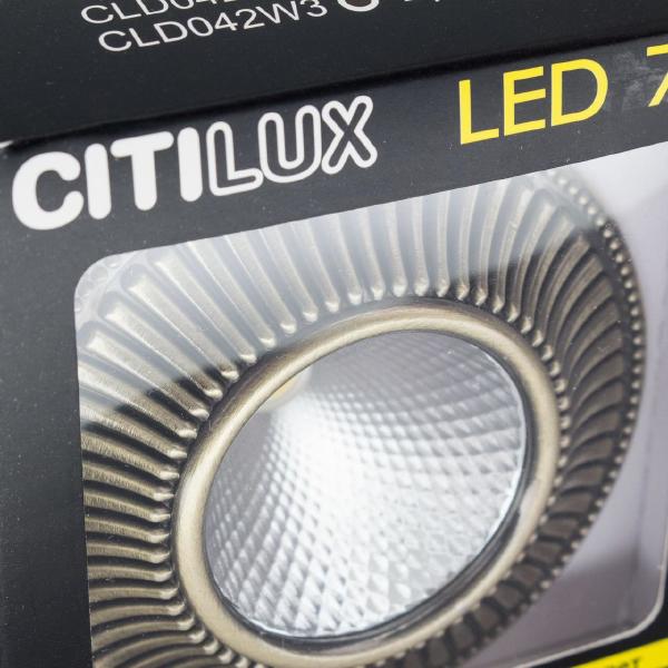 Встраиваемый светильник Citilux Дзета CLD042W3