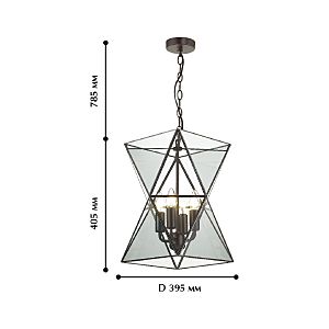 Подвесная люстра Favourite Polihedron 1919-4P