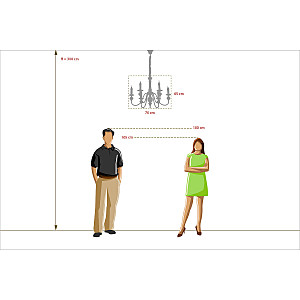 Подвесная люстра MW Light Консуэло 614010506