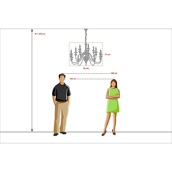 Подвесная люстра MW Light Консуэло 614010715