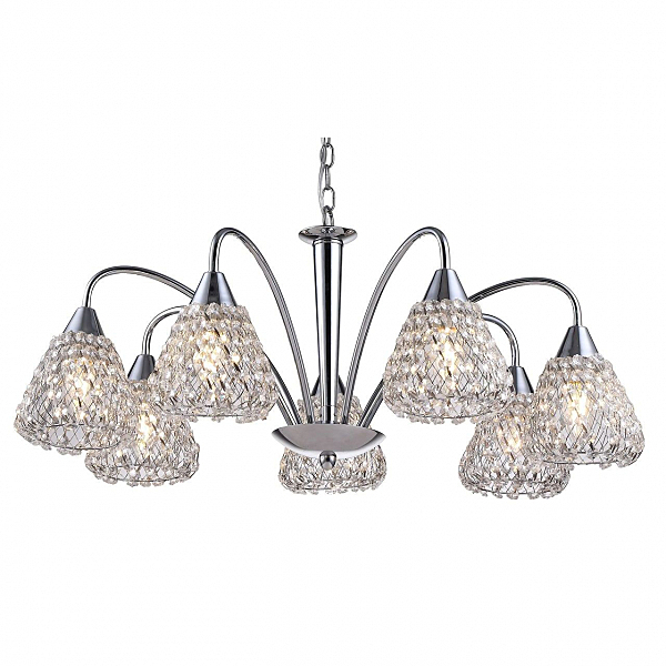 Подвесная хрустальная люстра Adamello Arte Lamp A9466LM-7CC