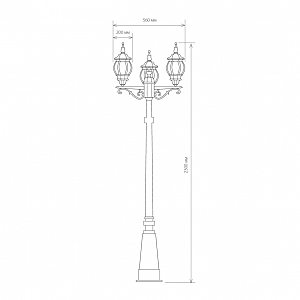 Elektrostandart NLG99HL005 NLG99HL005 черное золото нов. уп.