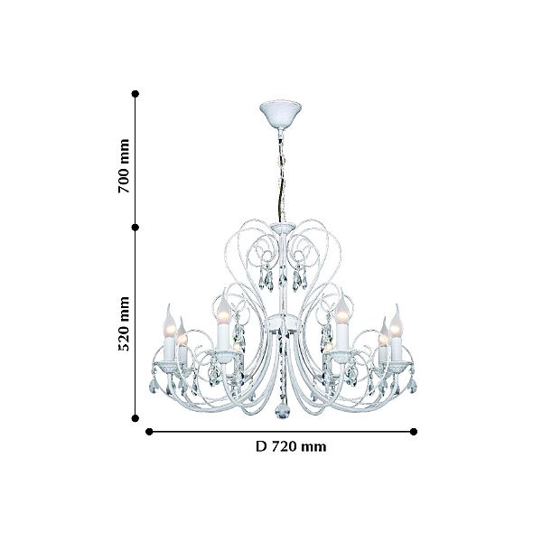 Подвесная люстра F-Promo Versailles 2157-8P