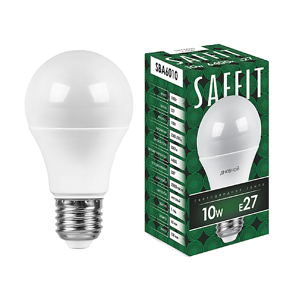 Светодиодная лампа Saffit SBA6010 55006