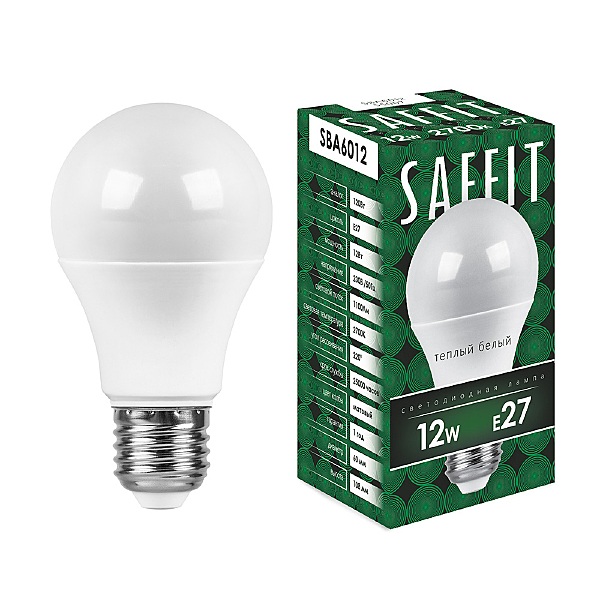 Светодиодная лампа Saffit SBA6012 55007
