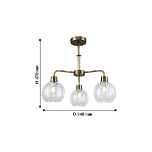 Люстра на штанге F-Promo Monto 2192-3P