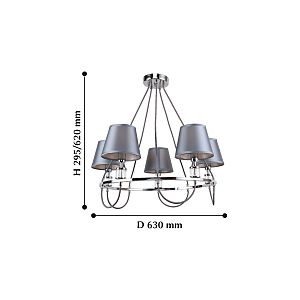 Подвесная люстра F-Promo Martina 2193-5P