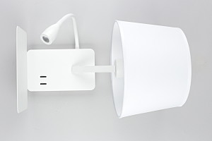 Настольная лампа с дополнительной подсветкой Talocci OML-62801-02 Omnilux