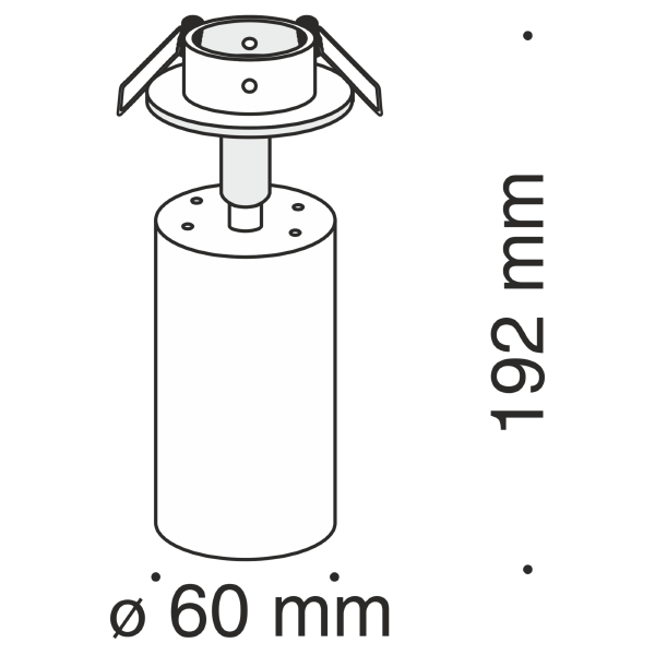 Встраиваемый светильник Maytoni Focus C018CL-01W
