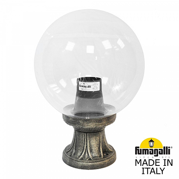 Уличный наземный светильник Fumagalli Globe 250 G25.110.000.BXE27