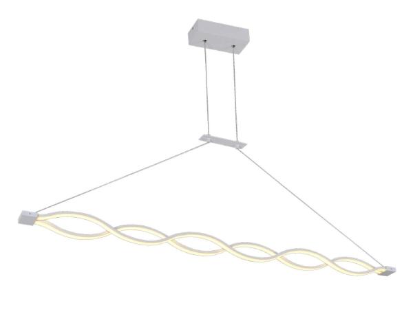 Подвесная светодиодная люстра Modena Lucia Tucci MODENA 1920.2 white LED