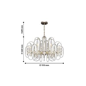 Подвесная люстра Favourite La Salute 2308-21P