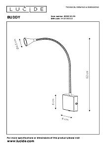 Светильник спот Lucide Buddy 18293/03/30