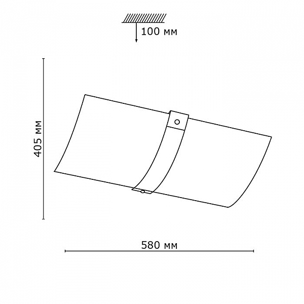 Настенно потолочный светильник Sonex DECO 6210