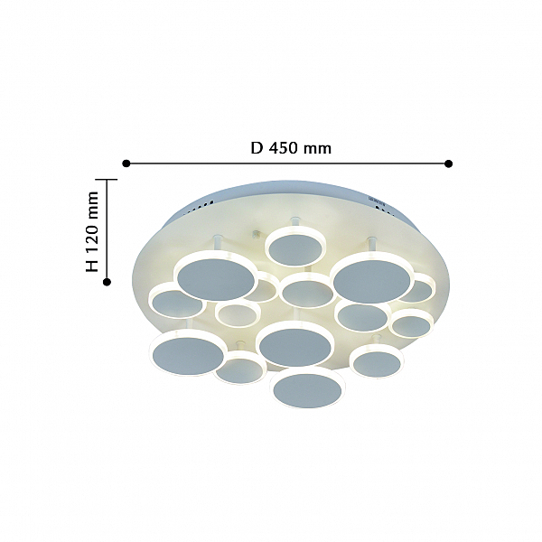 Потолочная светодиодная люстра Device Favourite 2388-15U