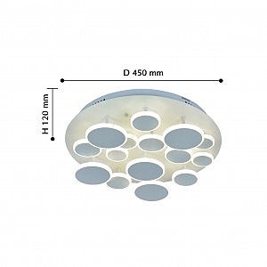 Потолочная светодиодная люстра Device Favourite 2388-15U