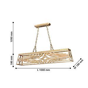 Подвесная люстра Favourite Philipp 2498-10P