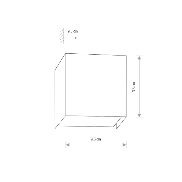 Настенный светильник Nowodvorski Cube 5267