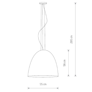 Светильник подвесной Nowodvorski Egg L 9023