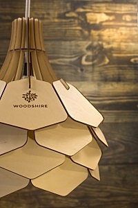 Светильник подвесной Woodshire Далиа