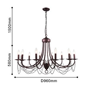 Подвесная люстра F-Promo Plini 2590-12P