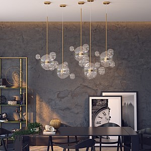 Светильник подвесной Odeon Light Bubbles 4640/12LA