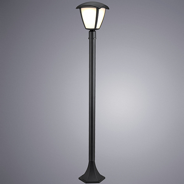 Столб фонарный уличный Arte Lamp Savanna A2209PA-1BK