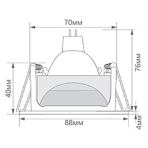 Подсветка для ступеней Feron 32646