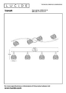 Светильник спот Lucide Tahar 46904/04/31