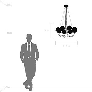 Подвесная люстра Lightstar Globo 803287