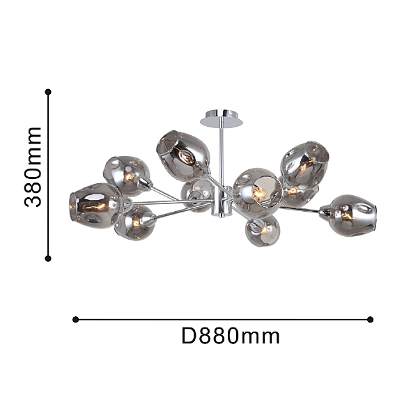 Потолочная люстра F-Promo Tilda 2657-10U