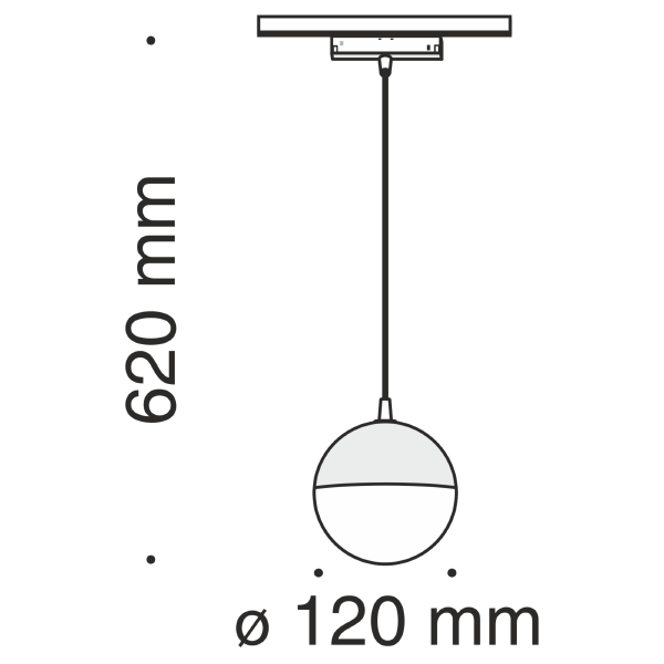 Трековый светильник Maytoni Kiat Gravity TR018-2-10W3K-B