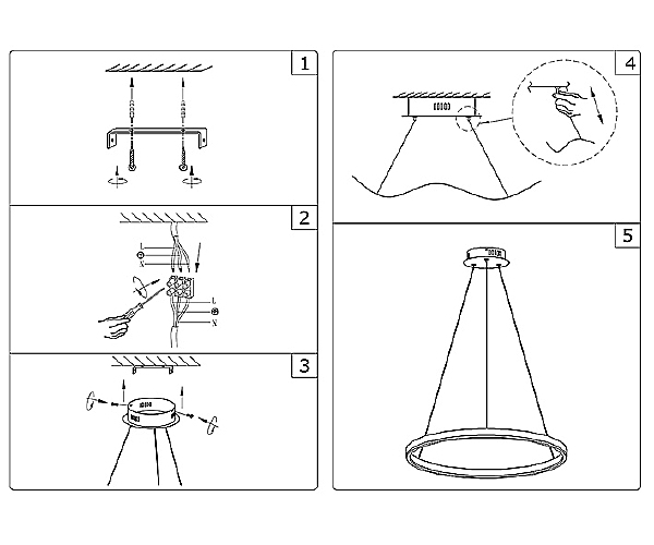 Светильник подвесной KINK Light Тор 08214,19(3000K)