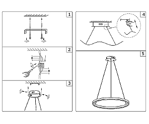 Светильник подвесной KINK Light Тор 08214,19(3000K)