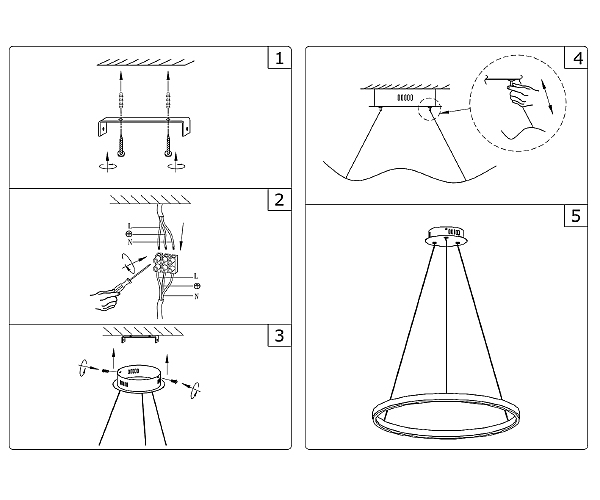 Светильник подвесной KINK Light Тор 08228,19A(4000K)