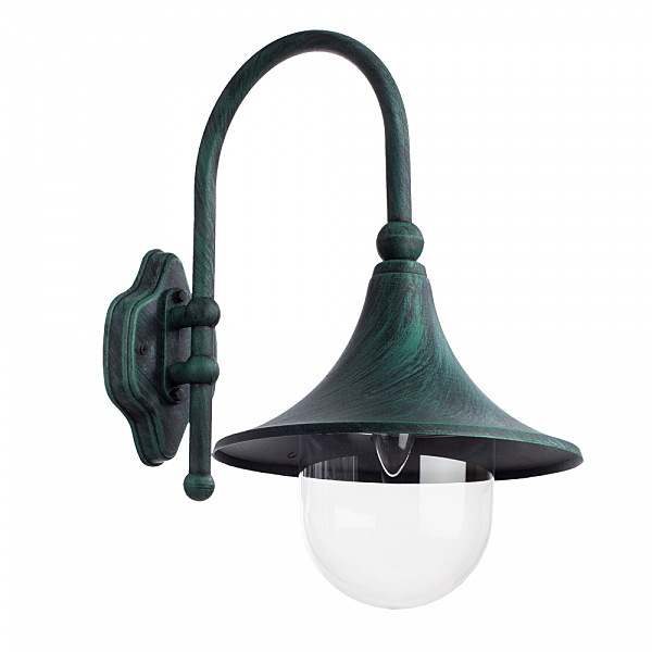 Уличный настенный светильник Arte Lamp MALAGA A1082AL-1BG