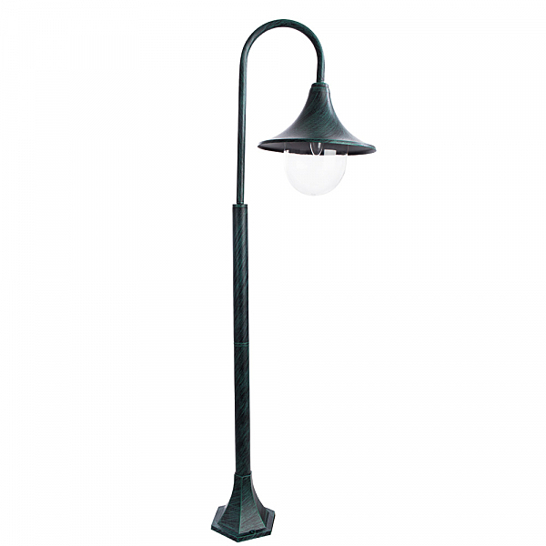 Столб фонарный уличный Arte Lamp MALAGA A1086PA-1BG
